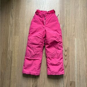 Amazon Essentials Kids Hot Pink Insulated Snow Pants